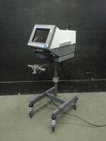 RESPIRONICS ESPRIT VENTILATOR ON ROLLING STAND