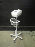 RESPIRONICS BIPAP SYNCHRONY VENTILATORY SUPPORT SYSTEM ON ROLLING STAND