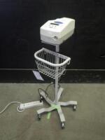 RESPIRONICS BIPAP SYNCHRONY VENTILATORY SUPPORT SYSTEM ON ROLLING STAND