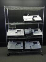 RADIOMETER COPENHAGEN ABL800 FLEX LOT OF BLOOD GAS ANALYZERS (NO CART)