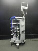 STORZ ENDOSCOPY SYSTEM TO INCLUDE: 22201020 SCB IMAGE 1 HUB, 20204520 SCB AIDA DVD-M UNIT, 20133120 SCB XENON 300 LIGHT SOURCE, SONY PRINTER, GOKART 9601F