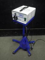PRODUCTS FOR MEDICINE XL300 LIGHT SOURCE WITH HEAD LAMP ON ROLLING STAND