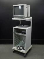 INNERSPACE/DATEL ROLLING CART WITH MONITOR