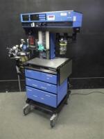 NORTH AMERICAN DRAGER NARKOMED 2B ANESTHESIA MACHINE WITH VAPOR 19.1 SEVOFLURANE VAPORIZER