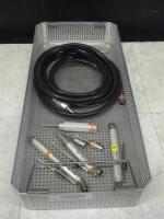 ZIMMER HALL MICRO 100 DRILL SET TO INCLUDE: SAGITTAL SAW, RECIPROCATING SAW, DRILL, HOSE