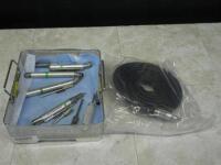ZIMMER HALL MICRO 100 DRILL SET TO INCLUDE: SURGAIRTOME TWO, RECIPROCATING SAW, SAGITTAL SAW, OSCILLATING SAW, HOSE
