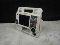 MEDTRONIC LIFEPAK 12 BIPHASIC DEFIB WITH 3 LEAD ECG, PACER, ANALYZE, ECG, 2 BATTERIES