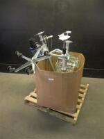 LOT OF MONITOR STANDS