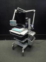 NIHON KOHDEN NEUROPACK S1 EMG SYSTEM ON ROLLING CART