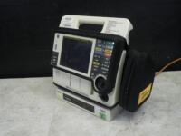 MEDTRONIC/PHYSIO-CONTROL LIFEPAK 12 BIPHASIC DEFIB WITH 3 LEAD ECG, PACER, ANALYZE, ECG, SPO2, NIBP, 2 BATTERIES, AC POWER ADAPTER