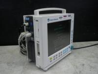 DATEX-OHMEDA S/5 PATIENT MONITOR WITH M-NESTR MODULE AND CABLES (ECG+RESP, SPO2, NIBP)