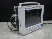 DATEX-OHMEDA S/5 PATIENT MONITOR WITH M-NESTR MODULE AND CABLES (ECG+RESP, SPO2, NIBP)