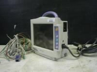 NIHON KOHDEN BSM-2354A PATIENT MONITOR WITH CABLES (ECG, SPO2, NIBP/ADULT)
