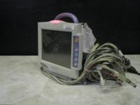 NIHON KOHDEN BSM-2354A PATIENT MONITOR WITH CABLES (ECG, SPO2, NIBP/ADULT)
