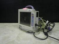 NIHON KOHDEN BSM-2354A PATIENT MONITOR WITH CABLES (ECG, SPO2, NIBP/ADULT)