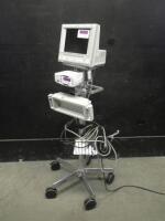 RAD-87/M1204A MONITORING SYSTEM TO INCLUDE: V24C PATIENT MONITOR, RAD-87 PULSE OX, MODULE RACK ON ROLLING STAND