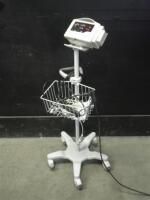 CASMED 740 VITAL SIGNS MONITOR ON ROLLING STAND