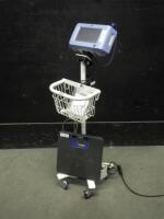 MIDMARK IQ VITALS VITAL SIGNS MONITOR WITH SCALE ON ROLLING STAND