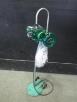 BIRD MARK 7 RESPIRATOR ON ROLLING STAND