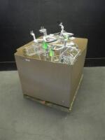 LOT OF MONITOR STANDS