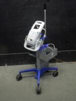 SONOSITE 180 PLUS PORTABLE ULTRASOUND SYSTEM WITH 1 PROBE (L38/10) ON ROLLING STAND