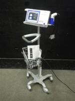LABORIE PORTASCAN 3D BLADDER SCANNER WITH PROBE (2.5 MHZ) ON ROLLING STAND