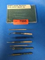 SET OF 7 SPECIALTY OPTHALMIC INSTRUMENTS FORMERLY LOT 7595