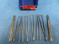 LOT OF 6" RUSSIAN FORCEPS FORMERLY LOT 8113