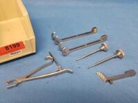 LOT OF LOWMAN BONE CLAMPS FORMERLY LOT 8199