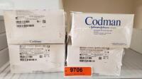 LOT OF CODMAN EXTERNAL DRAINAGE SYSTEM COLLECTION BAGS REF# 82-1732 IN DATE LOCATION: 1N FORMERLY LOT 9706