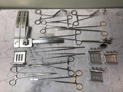 THORACOTOMY INSTRUMENT TRAY