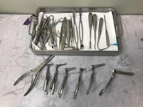 RHINOPLASTY INSTRUMENT TRAY