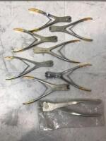 LOT OF WIRE PLIERS