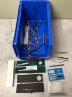 LOT OF OPTHALMIC FORCEPS