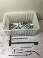 LOT OF DRILL BITS AND PINS