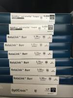 LOT OF BOSTON SCIENTIFIC ( ROTAWIRE AND WIRECLIP TORQUER , ROTALINK BURR , OPTICROSS) EXP : 02-09-2020 TO 03-04-2021