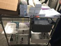 LOT OF VARIOUS DISPOSABLES (NO CART)