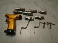 SMITH & NEPHEW CORDLESS DRILL WITH ATTACHMENTS