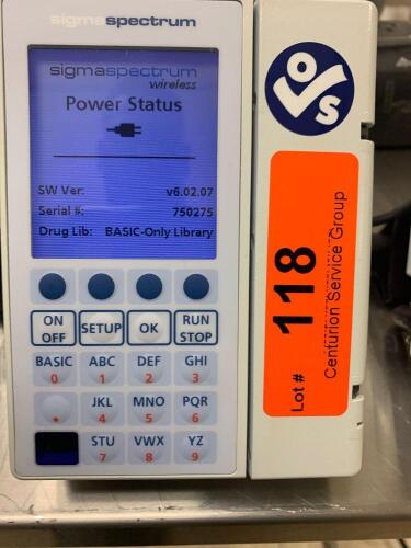 SIGMA SPECTRUM INFUSION PUMP