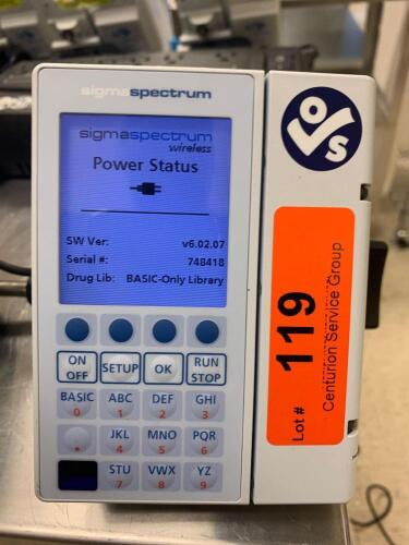 SIGMA SPECTRUM INFUSION PUMP