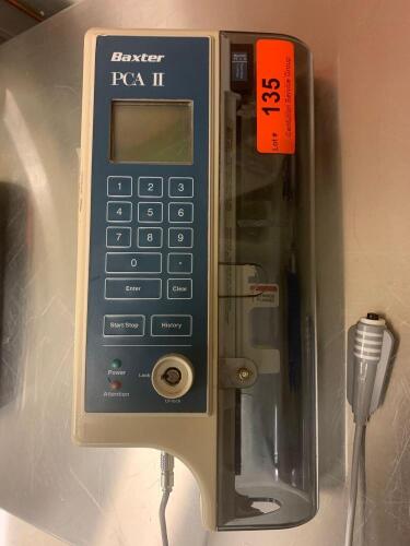 BAXTER PCA II INFUSION PUMP