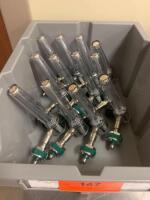 AMVEX LOT OF OXYGEN REGULATORS