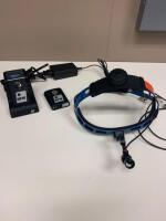 BFW VISTAVIEW II SURGICAL HEADLAMP WITH 2 BATTERIES AND CHARGER