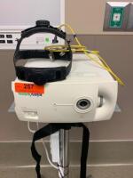 WELCH ALLYN CL 100 SURGICAL ILLUMINATOR WITH HEADLAMP ON CART