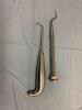 LOT OF 2 BONE HOOKS