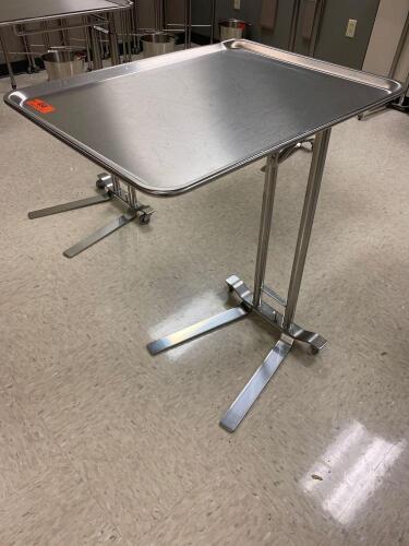 PEDIGO LARGE FOOT OPERATED MAYO STAND