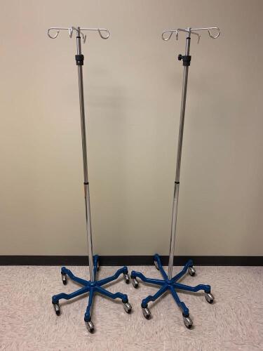 LOT OF 3 IV POLES