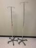 LOT OF 2 IV POLES