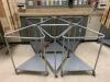 PEDIGO LOT OF 6 HAMPER STANDS