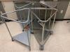 PEDIGO LOT OF 5 HAMPER STANDS